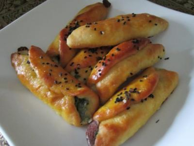 Rezept: Poğaça - gefüllte Teigtaschen Poğaça - gefüllte Teigtaschen - Rezept