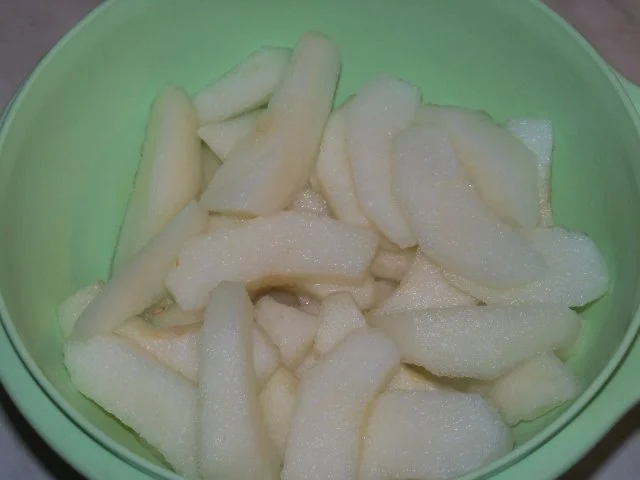 Schneller Nashi-Birnenkuchen - Rezept - Bild Nr. 2