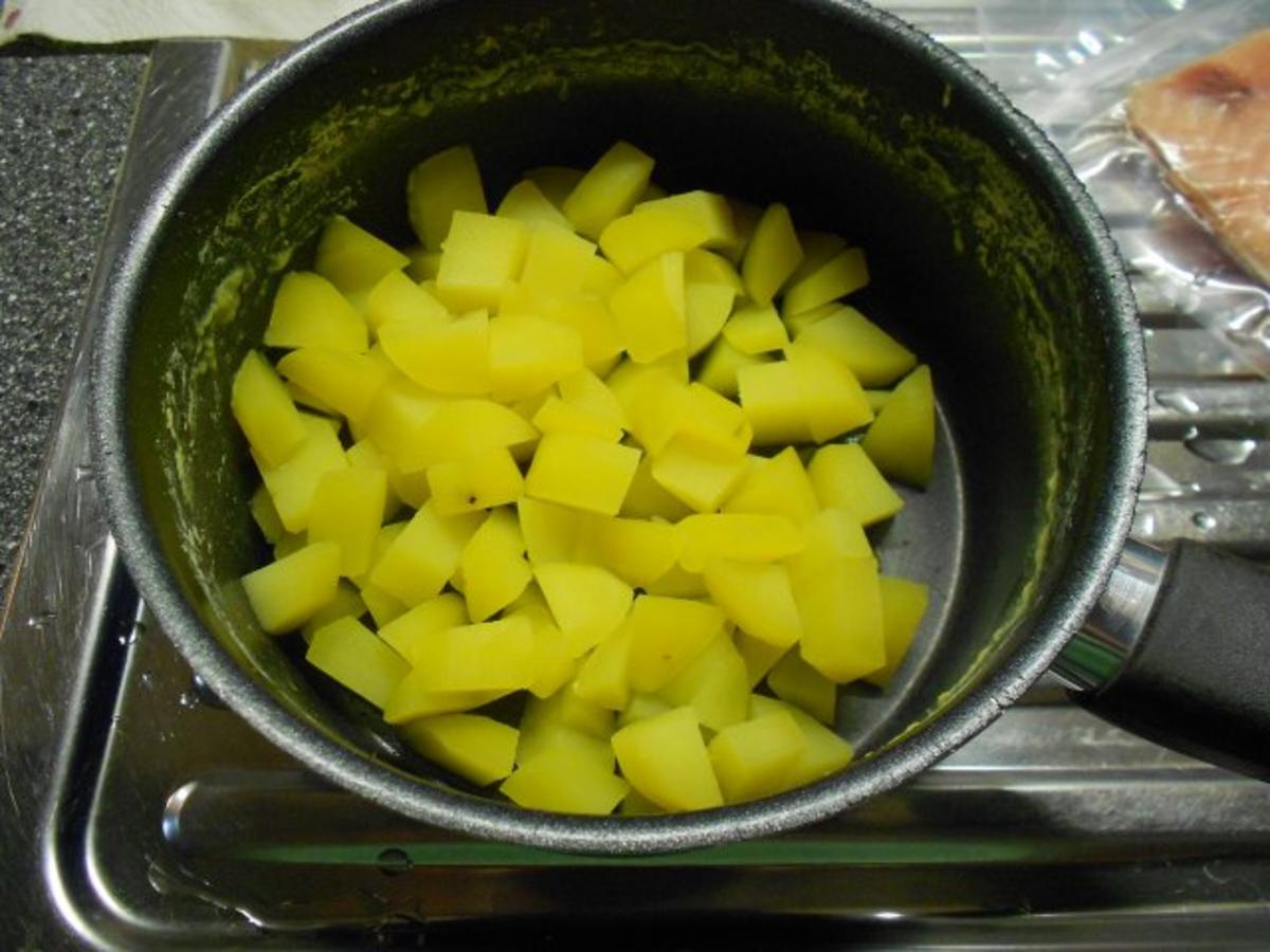 Röstkartoffeln mit Lachs und Spinat(Soße) - Rezept - Bild Nr. 16