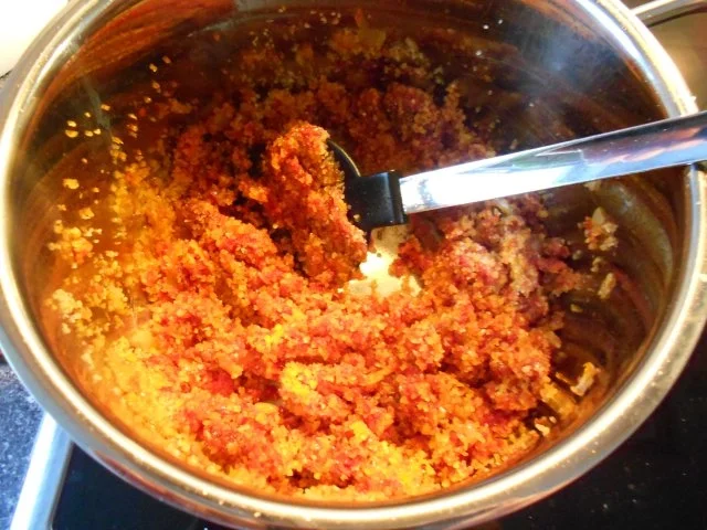 Hähnchen-Bulgur Pilaw-Reis - Rezept - Bild Nr. 8
