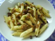 Kräuter-Schinkennudeln mit süßem Senf - Rezept