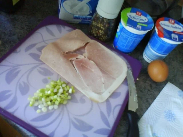 Rezept: Pasta in Brokkoli-Schinkensoße Bild Nr. 2 Pasta in Brokkoli-Schinkensoße - Rezept - Bild Nr. 2