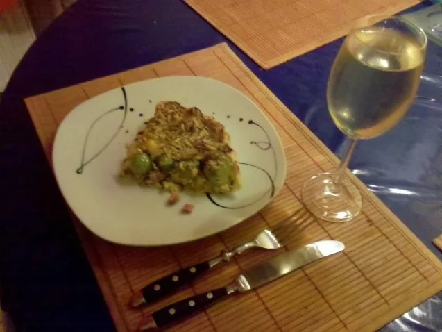 Tarte: Rosenkohltarte mit Speck und Käse - Rezept - Bild Nr. 9