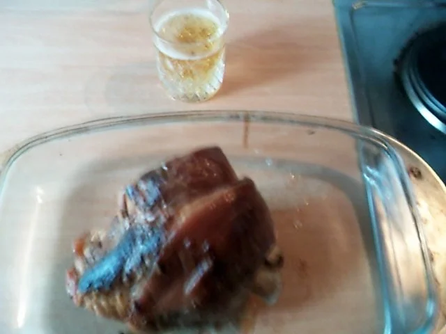 Mein Eisbein mit Malzbiersosse und Ananassauerkraut - Rezept - Bild Nr. 8