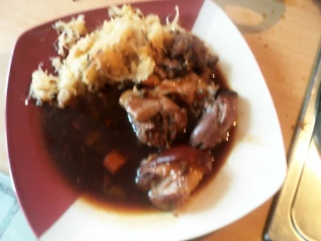 Mein Eisbein mit Malzbiersosse und Ananassauerkraut - Rezept - Bild Nr. 12