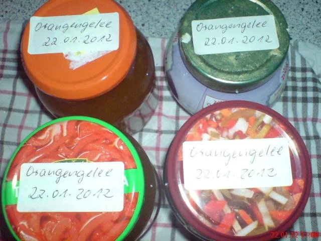 Rezept: ORANGEN - GELEE Bild Nr. 2 ORANGEN - GELEE - Rezept - Bild Nr. 2