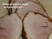Fleisch:    NUSSSTÜCK an Steinpilzsauce - Rezept