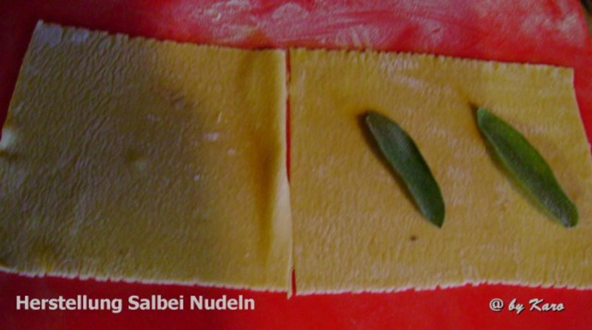 Pasta: Salbeiblatt im Nudelteig - Rezept - Bild Nr. 3