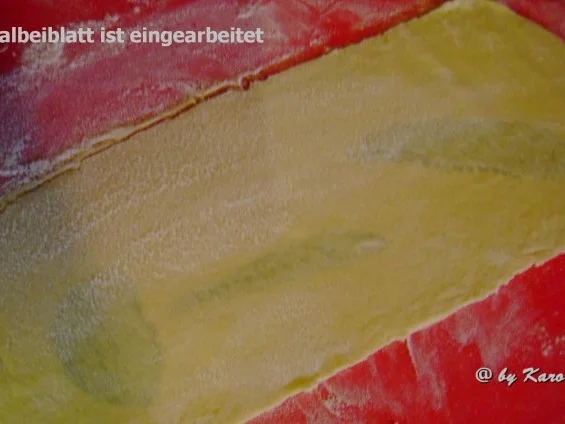 Pasta: Salbeiblatt im Nudelteig - Rezept - Bild Nr. 4