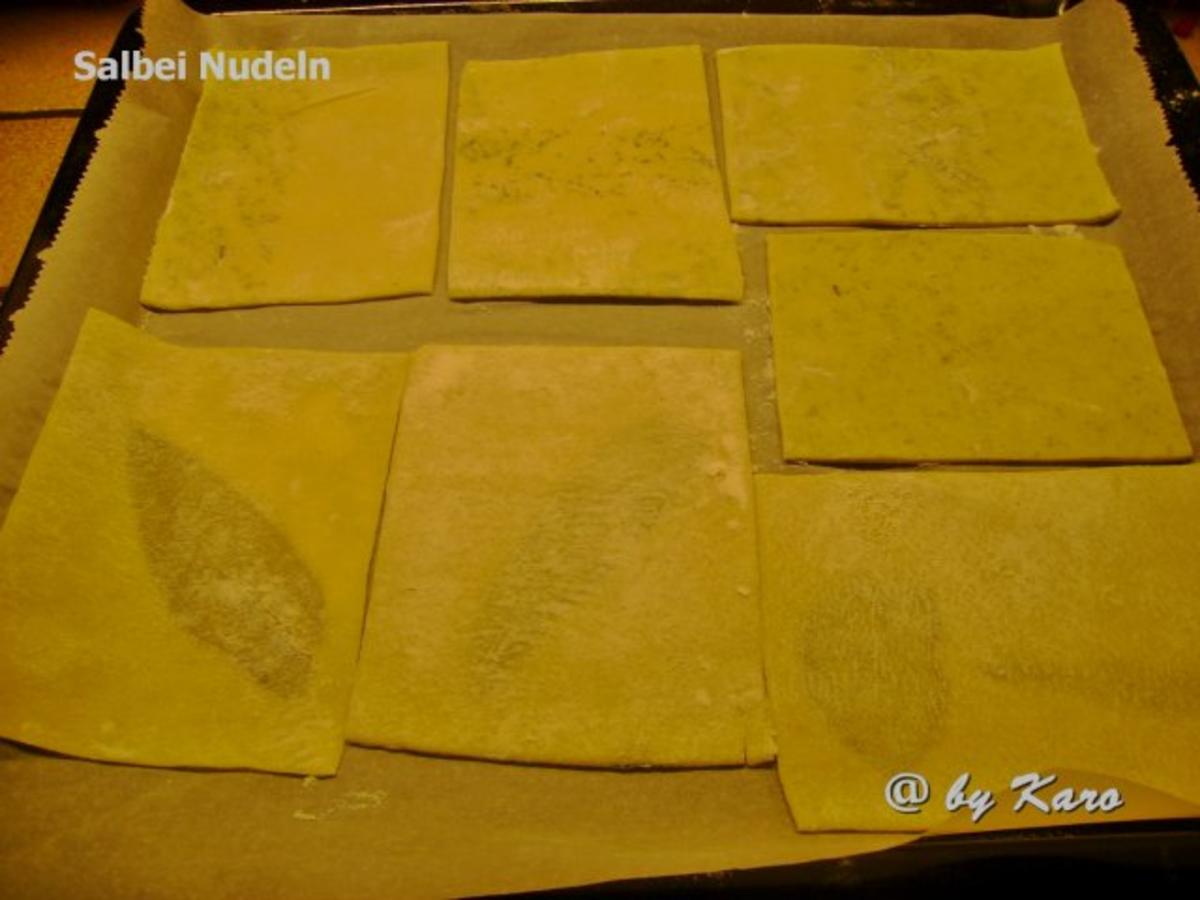 Pasta: Salbeiblatt im Nudelteig - Rezept - Bild Nr. 5