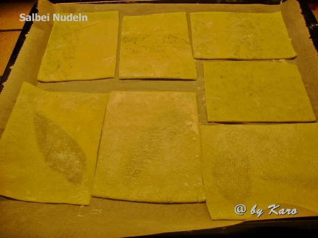 Pasta: Salbeiblatt im Nudelteig - Rezept - Bild Nr. 5