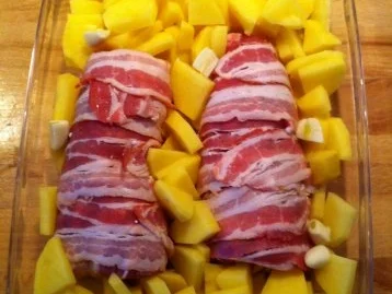 Rezept: gebackenes Schweinefilet Bild Nr. 5 gebackenes Schweinefilet - Rezept - Bild Nr. 5