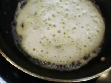 Hefe – Eierkuchen „Süß“ gefüllt mit Karamellisierter Ananas - Rezept - Bild Nr. 2