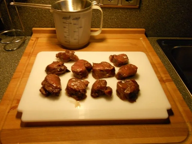 Fleisch: Beschwipstes Schweinefilet an Pflaumenwein Ingwer Sauce - Rezept - Bild Nr. 11