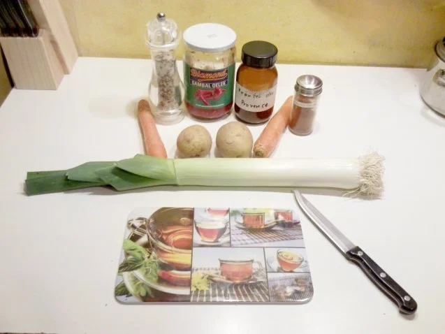 Rezept: Eintopf: Bunter Bohneneintopf mit Gemüse Bild Nr. 2 Eintopf: Bunter Bohneneintopf mit Gemüse - Rezept - Bild Nr. 2