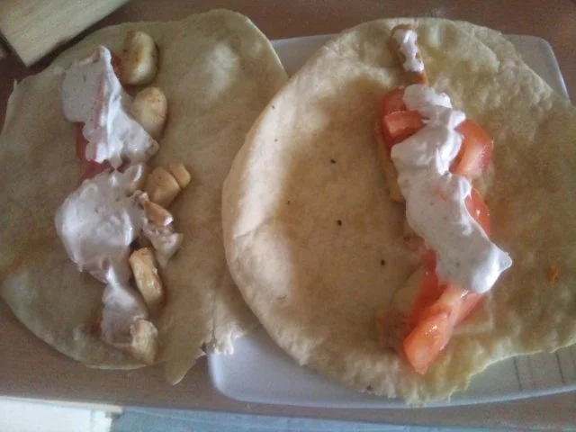 Dürümteig mit Jogurtsoße - Rezept - Bild Nr. 2