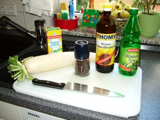 Rezept: Rettichsalat Rettichsalat - Rezept