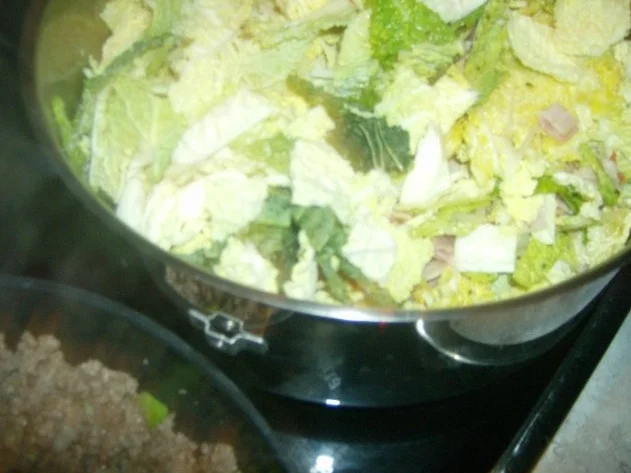 Rezept: Hackfleisch Wirsing Topf Bild Nr. 5 Hackfleisch Wirsing Topf - Rezept - Bild Nr. 5