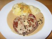 D: Filetsteak mit Pfeffersauce - Rezept