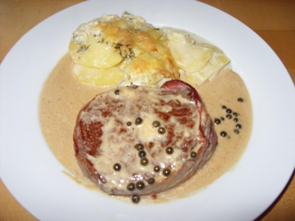 D: Filetsteak mit Pfeffersauce - Rezept von eisfee67