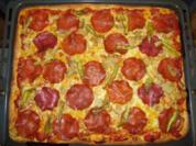 D: Pizza Salami - Rezept