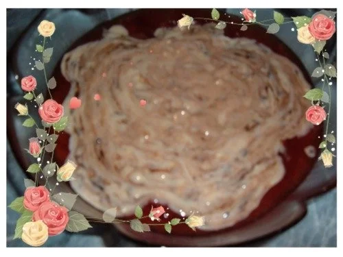 Rezept: Dessert : Vanillepudding im Zwetschgen - Kompott mit Hicks Dessert : Vanillepudding im Zwetschgen - Kompott mit Hicks - Rezept