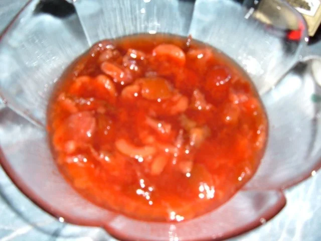 Rezept: Dessert : Vanillepudding im Zwetschgen - Kompott mit Hicks Bild Nr. 5 Dessert : Vanillepudding im Zwetschgen - Kompott mit Hicks - Rezept - Bild Nr. 5