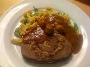 D: Hirschschulter gefüllt - Rezept