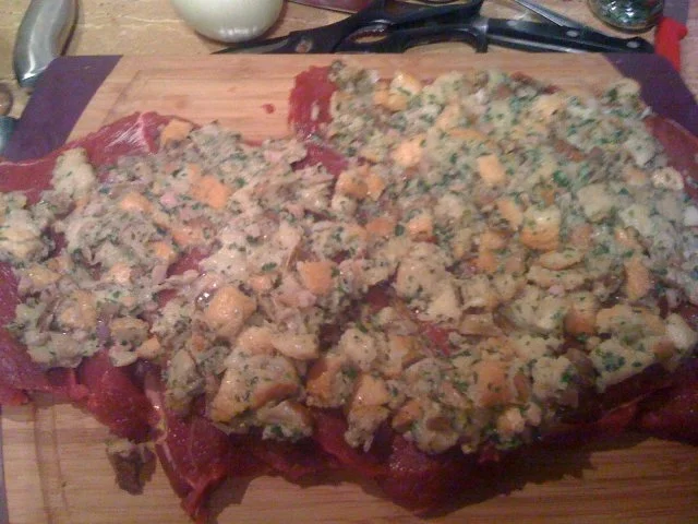 D: Hirschschulter gefüllt - Rezept - Bild Nr. 3