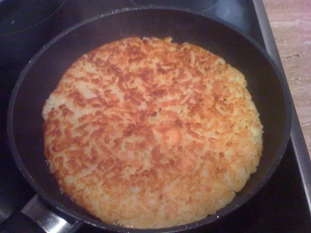 Rezept: B: Rösti mit Lachs und Frischkäse Bild Nr. 3 B: Rösti mit Lachs und Frischkäse - Rezept - Bild Nr. 3