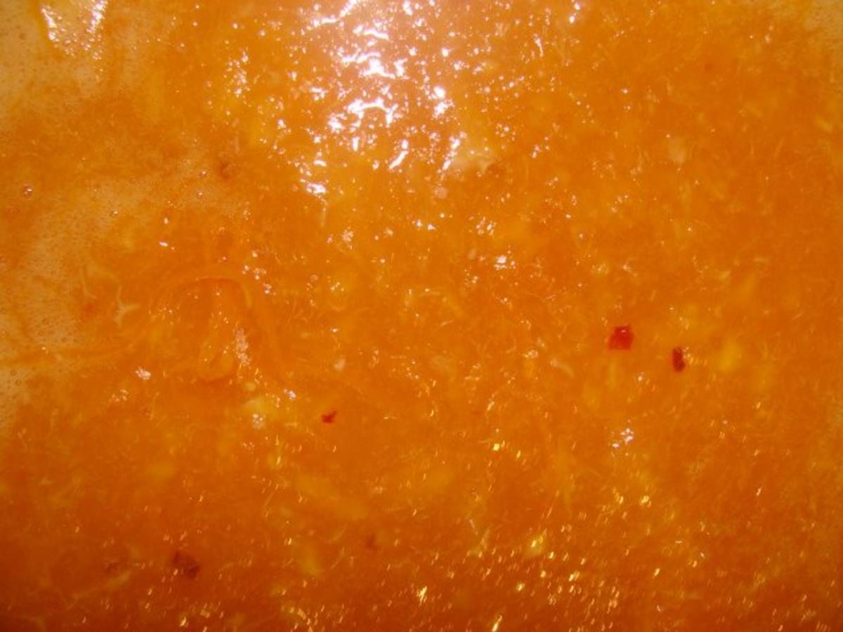 Meine Orangenmarmelade Nr. 2 mit Ingwer, Chili und Cointreau - Rezept - Bild Nr. 4