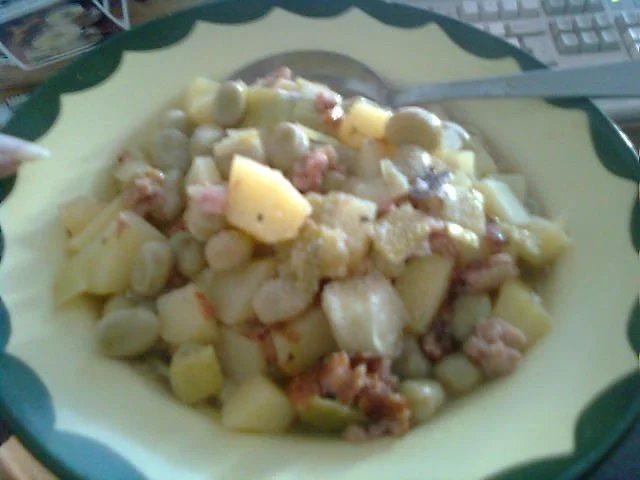 Große-Bohnen-Topf mit Speck - Rezept