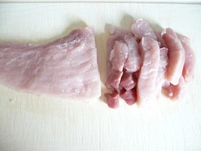 Gemischtes Wok -Gemüse mit Schweinefleisch - Rezept - Bild Nr. 2