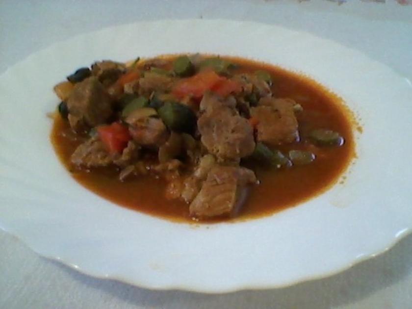 Feuerfleisch - einfach - 149 kcal/100g