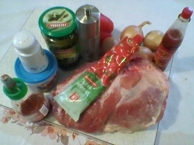 Rezept: Feuerfleisch Bild Nr. 2 Feuerfleisch - Rezept - Bild Nr. 2