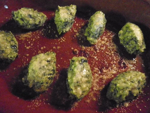 Käse - Spinat - Nocken ... - Rezept - Bild Nr. 4