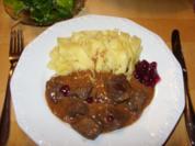 D: Hirschgulasch - Rezept