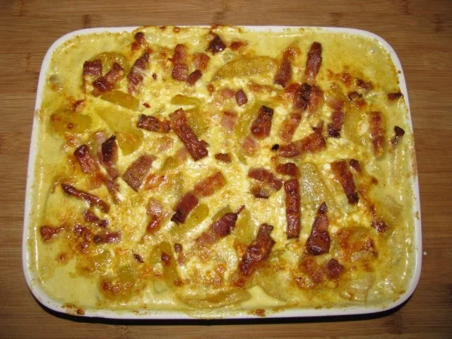 Rezept: Gemüse: Kohlrabi-Kartoffel-Auflauf Gemüse: Kohlrabi-Kartoffel-Auflauf - Rezept