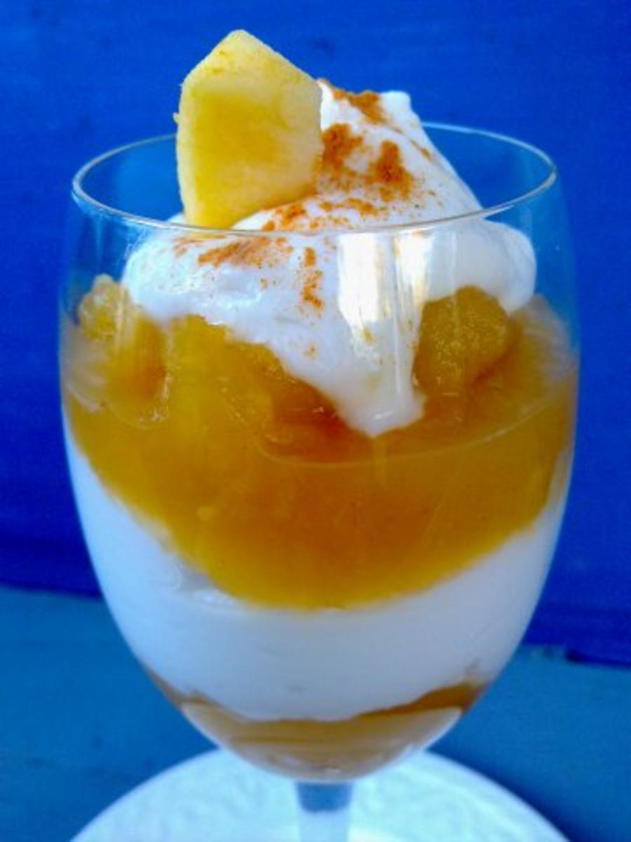 *Apfel - Kokos - Creme * mit Kokossahne - Rezept - kochbar.de