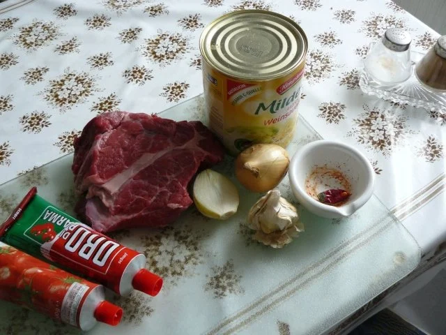 Rezept: Szegediner Gulasch Bild Nr. 2 Szegediner Gulasch - Rezept - Bild Nr. 2