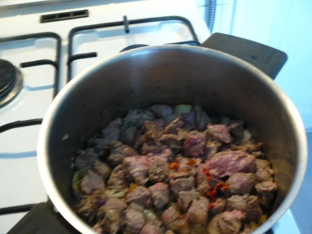 Rezept: Szegediner Gulasch Bild Nr. 6 Szegediner Gulasch - Rezept - Bild Nr. 6