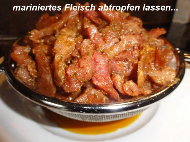 Fleisch:    GYROS - ZWIEBEL - PFANNE - Rezept - Bild Nr. 3