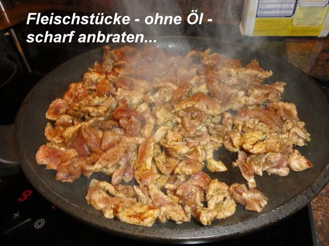 Fleisch:    GYROS - ZWIEBEL - PFANNE - Rezept - Bild Nr. 8
