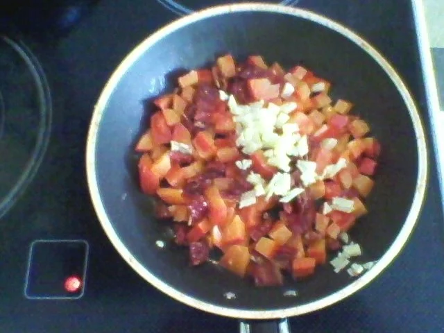 Rezept: Lachs gebraten mit bunten Schmand Bild Nr. 3 Lachs gebraten mit bunten Schmand - Rezept - Bild Nr. 3