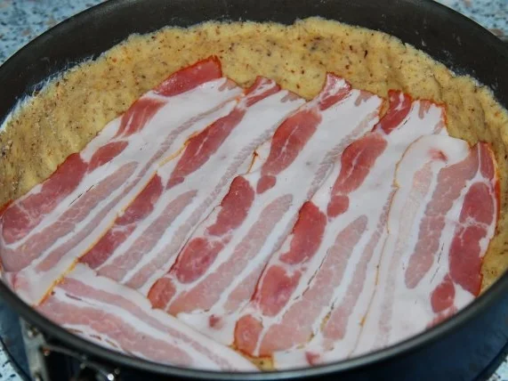 Spargel-Blumenkohl-Tarte mit Hähnchen - Rezept - Bild Nr. 10