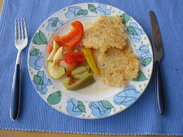 Rezept: Gemüse mit Reispuffer Bild Nr. 13 Gemüse mit Reispuffer - Rezept - Bild Nr. 13