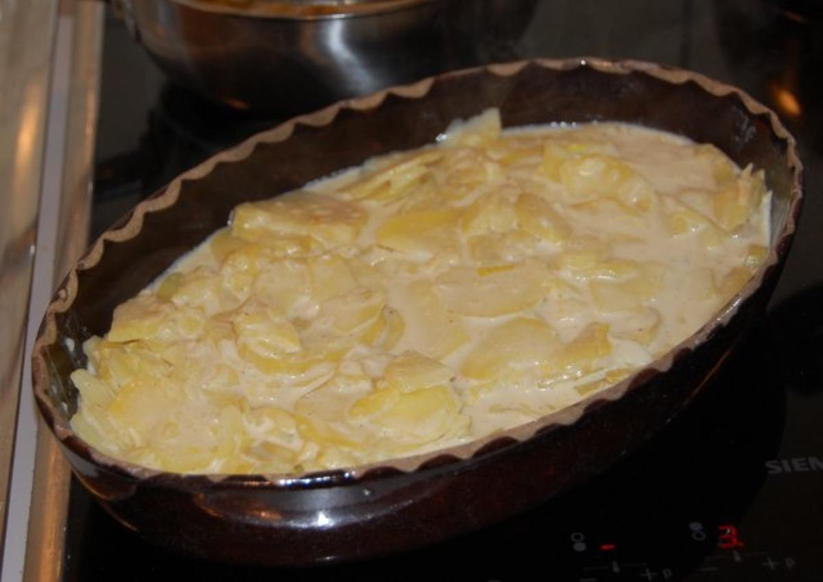 KARTOFFELGRATIN  /  GRATIN DAUPHINOIS - Rezept - Bild Nr. 8