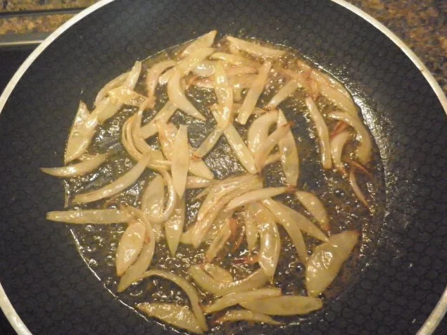 Hähnchenleber mit Whisky - Sahnesoße - Rezept - Bild Nr. 5