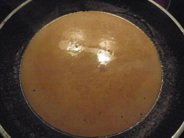 Hähnchenleber mit Whisky - Sahnesoße - Rezept - Bild Nr. 7