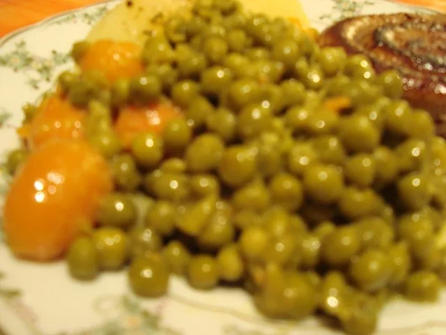 Erbsen und Möhren - Rezept